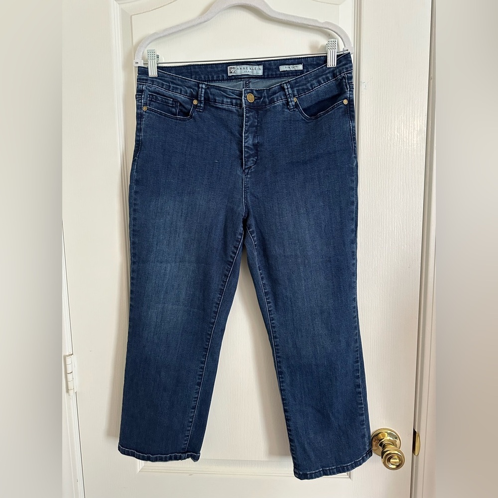 Anne Klein Slim Capri Jeans Size 12